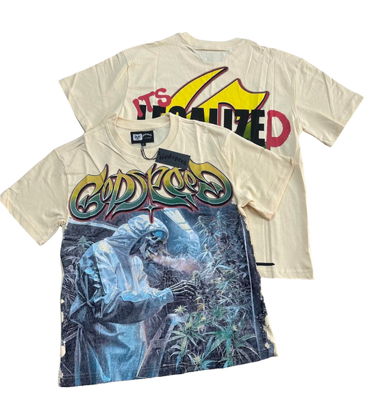 GODSPEED T-SHIRT "INDOOR MACADAMIA"