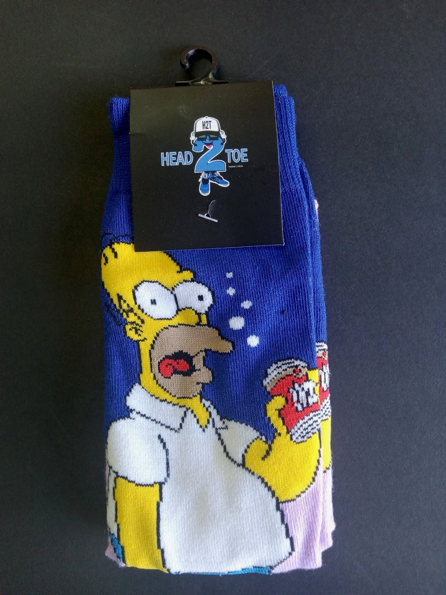 H2T Toon Socks "Simpsons