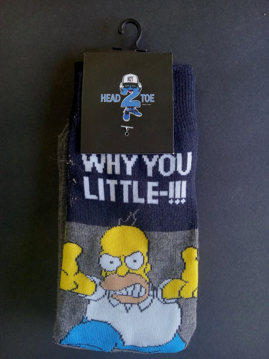 H2T Toon Socks "Simpsons